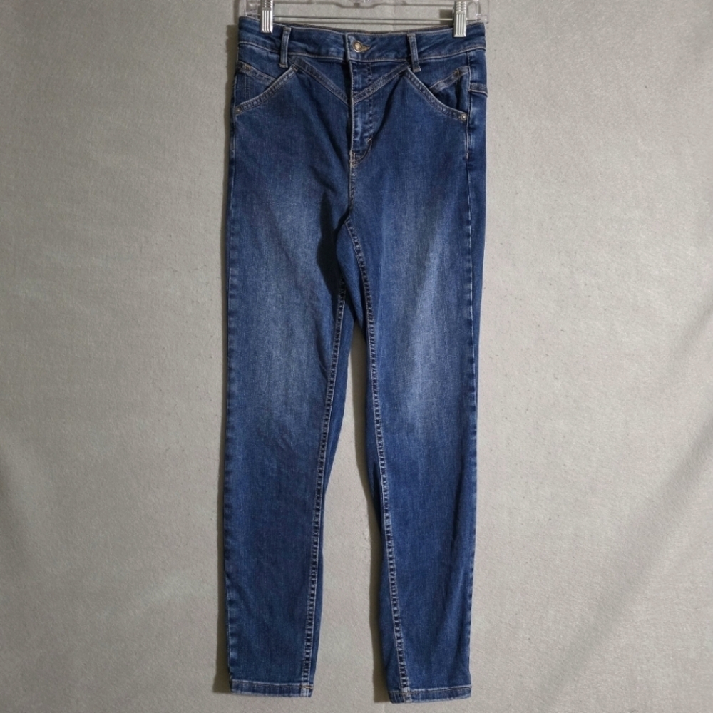 Free People Womens Riley Seamed Skinny Jeans OB1024179 Size 29